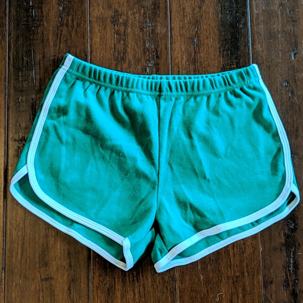 American Apparel Kelly Green Running Short